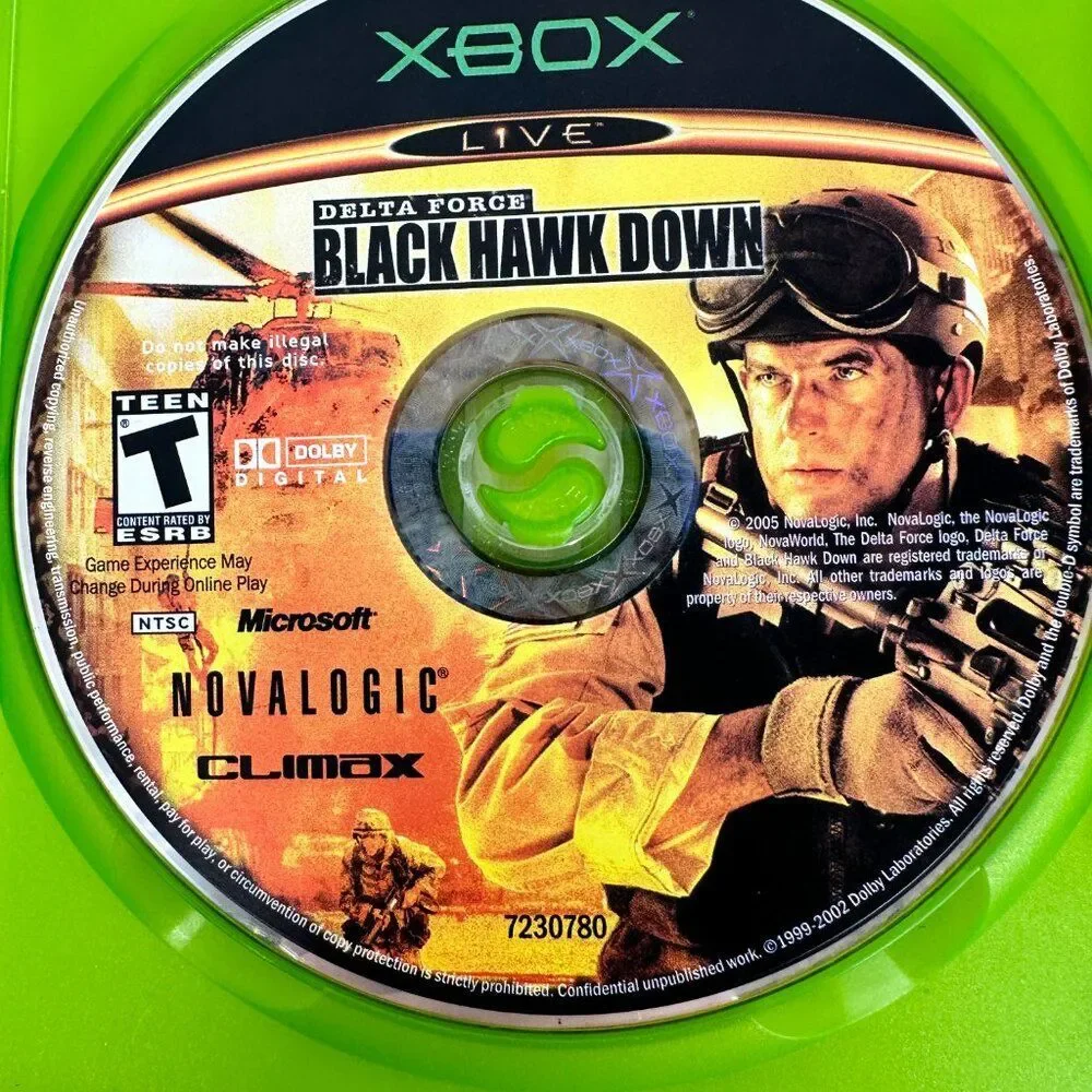XBOX Delta Force Black Hawk Down (2005)